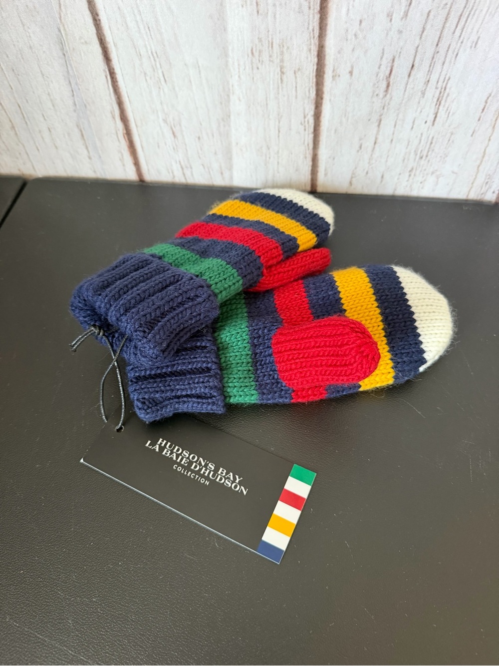 Hudson's Bay Company 'The Stripes' Multi-Stripe Knit Mittens
Youth One Size